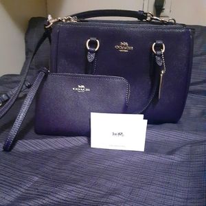 Coach purse and Wristlet